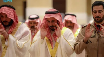 محافظ الخرج يشارك المصلين في صلاة عيد الأضحى