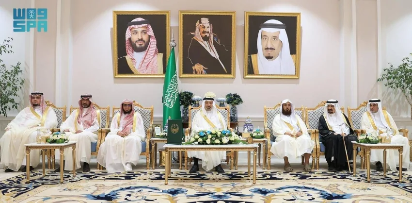 أمير نجران يستقبل التهاني بمناسبة عيد الأضحى