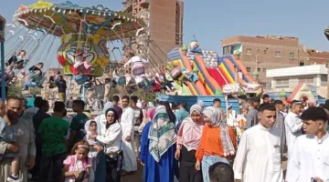 احتفالاً بعيد الأضحى: زيادة الزوار في الحدائق والمتنزهات بالمنيا