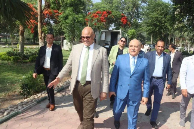 محافظ القليوبية يزور حديقة “عفلة” في القناطر الخيرية: جاهزية كاملة لاستقبال زوار العيد