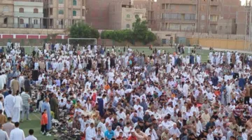 أكثر من 500,000 مصلي يشاركون في صلاة عيد الأضحى بمراكز الشباب والأندية في المنيا
