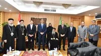 محافظ الفيوم يستقبل المهنئين بمناسبة عيد الأضحى المبارك