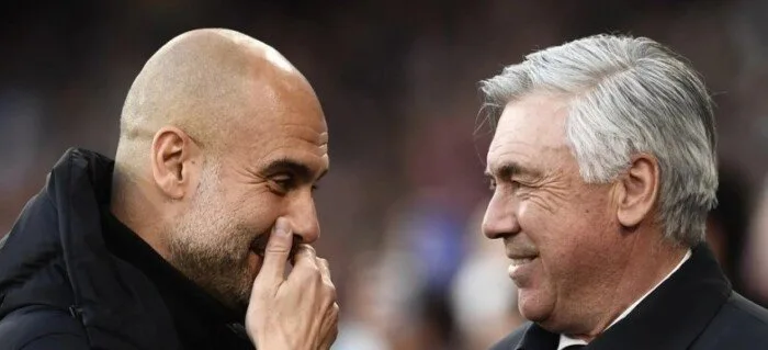 «مسرور من أجله لأنه دائمًا ما يتفوق علي».. جوارديولا يتحدث عن تدريب أنشيلوتي لمنتخب البرازيل «مسرور من أجله لأنه دائمًا ما يتفوق علي».. جوارديولا يتحدث عن تدريب أنشيلوتي لمنتخب البرازيل