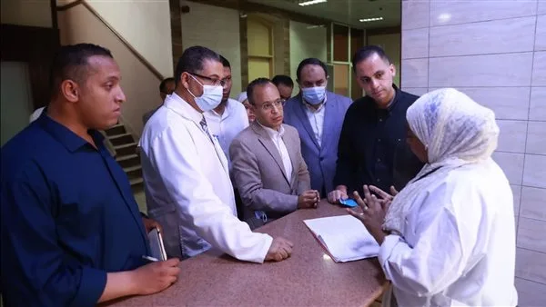 نائب وزير الصحة يتجول في مستشفيات القاهرة خلال أول أيام عيد الأضحى نائب وزير الصحة يتجول في مستشفيات القاهرة خلال أول أيام عيد الأضحى