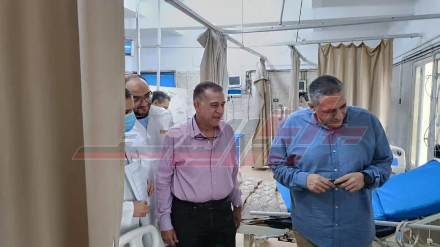 محمد أبوالسعد يزور مستشفى صدر كفر الشيخ في اليوم الأول من العيد محمد أبوالسعد يزور مستشفى صدر كفر الشيخ في اليوم الأول من العيد
