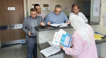 وكيل وزارة الصحة في كفر الشيخ يتفقد الخدمات الطبية بمستشفى الحميات.. صور