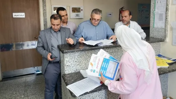 وكيل وزارة الصحة في كفر الشيخ يتفقد الخدمات الطبية بمستشفى الحميات.. صور وكيل وزارة الصحة في كفر الشيخ يتفقد الخدمات الطبية بمستشفى الحميات.. صور