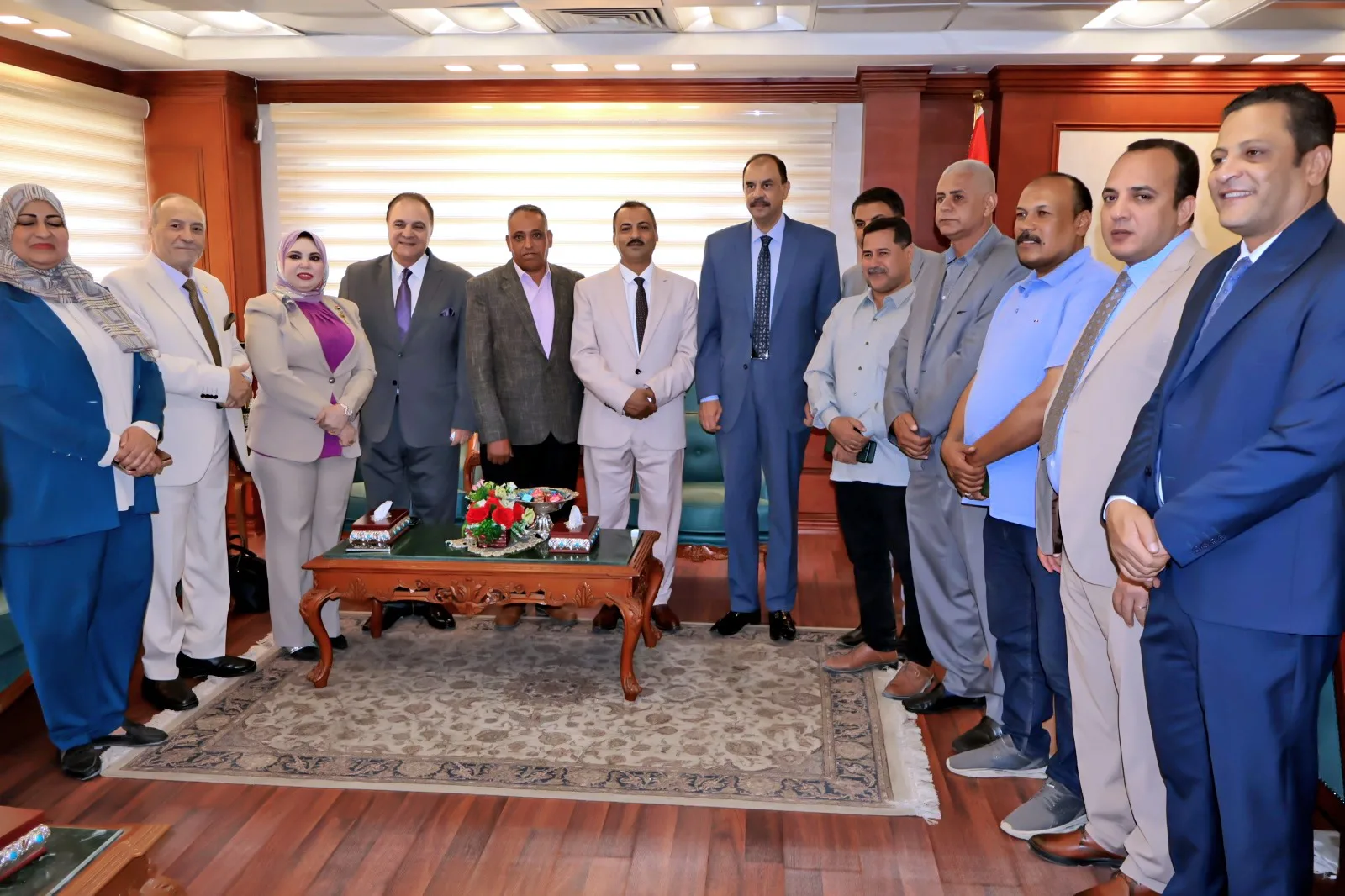 محافظ سوهاج يستقبل المعزين بمناسبة عيد الأضحى المبارك محافظ سوهاج يستقبل المعزين بمناسبة عيد الأضحى المبارك