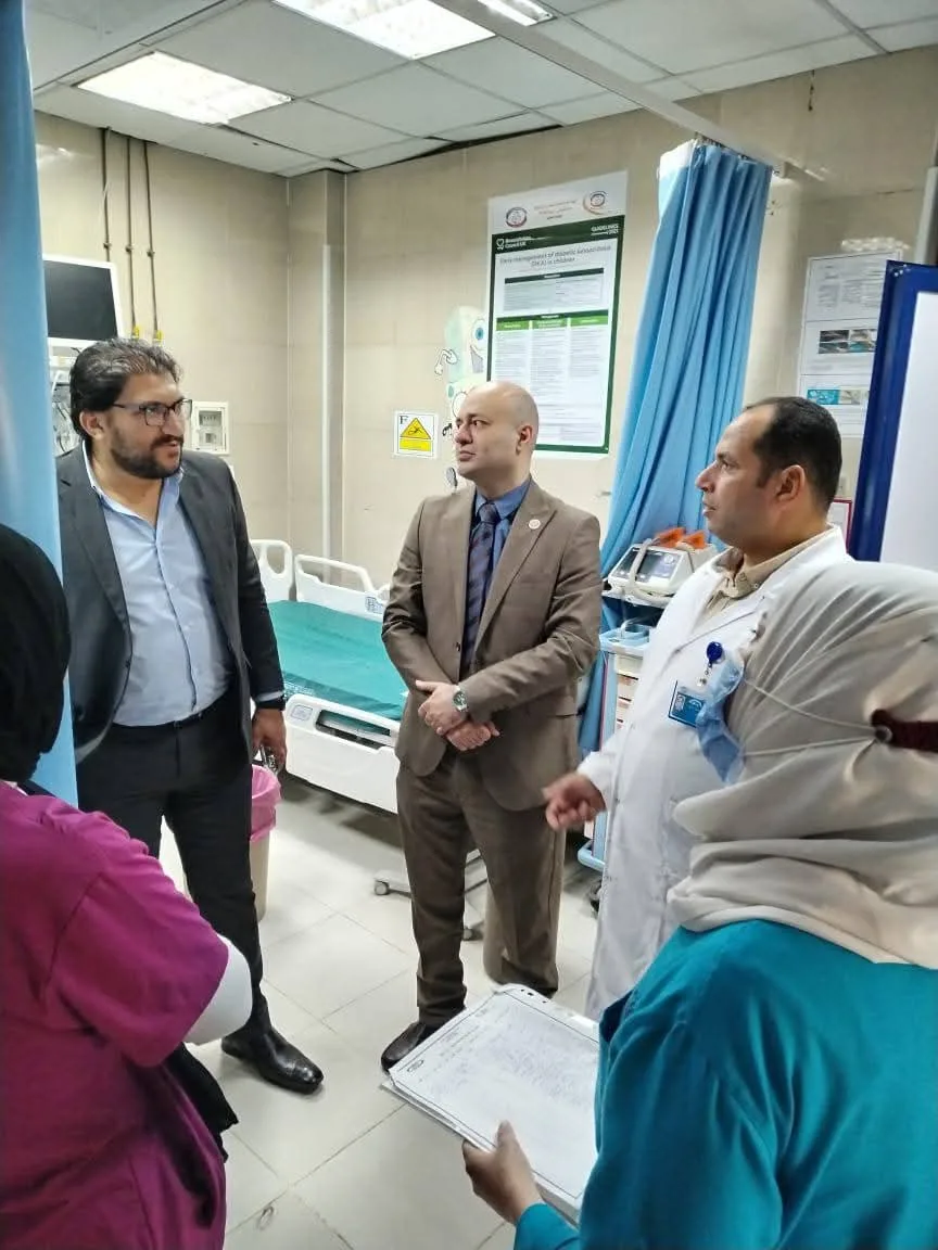 مدير فرع التأمين الصحي في الغربية يزور مستشفى المبرة بطنطا.. صور مدير فرع التأمين الصحي في الغربية يزور مستشفى المبرة بطنطا.. صور