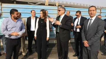 محافظ الجيزة يشرف على تطوير ميدان الرماية والمناطق المحيطة بالمتحف المصري الكبير