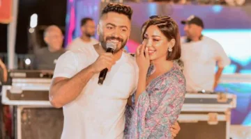 آخر المستجدات بشأن صحة آدم، ابن تامر حسني وبسمة بوسيل، عقب إجرائه عملية جراحية.