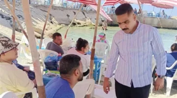توافد معتدل على شواطئ الإسكندرية في اليوم الأول من عيد الأضحى (صور)