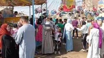 تزايد وجود المواطنين في الحدائق والمتنزهات خلال أول أيام عيد الأضحى في المنيا