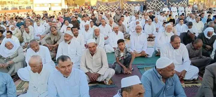 أوقاف الوادي الجديد تحتفل بأول أيام عيد الأضحى عبر قراءة القرآن وتكبيرات العيد. أوقاف الوادي الجديد تحتفل بأول أيام عيد الأضحى عبر قراءة القرآن وتكبيرات العيد.