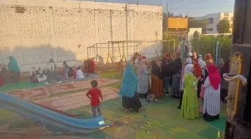 ألعاب وهدايا مجانية في اليوم الأول من فعالية العيد أحلى في الوادي الجديد