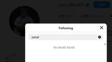 زيزو يتابع حساب الأهلي على إنستجرام ويوقف متابعة الزمالك