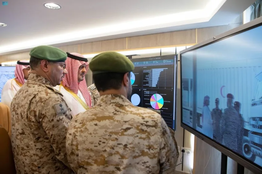 نائب أمير مكة يقوم بزيارة مستشفى القوات المسلحة في منى نائب أمير مكة يقوم بزيارة مستشفى القوات المسلحة في منى