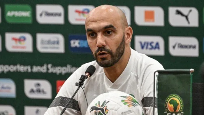 وليد الركراكي، مدرب المنتخب المغربي: الانتصار على تونس ذا أهمية كبيرة في ظل الغيابات.