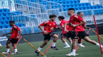 قبل لقاء باتشوكا.. الأهلي completes its second training session at Nova University Stadium.