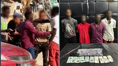 الداخلية تعتقل 4 أجانب متورطين في تجارة مخدر “الآيس” في مدينة نصر الداخلية تعتقل 4 أجانب متورطين في تجارة مخدر “الآيس” في مدينة نصر