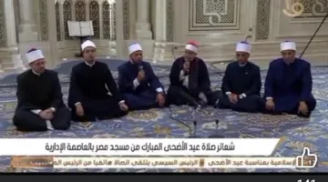 إمام في الأوقاف يعبّر عن شكره للرئيس السيسي على مبادرته الإنسانية خلال صلاة العيد