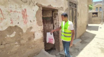 «قافلة الأورمان» تواصل تقديم اللحوم للمستحقين في بني سويف