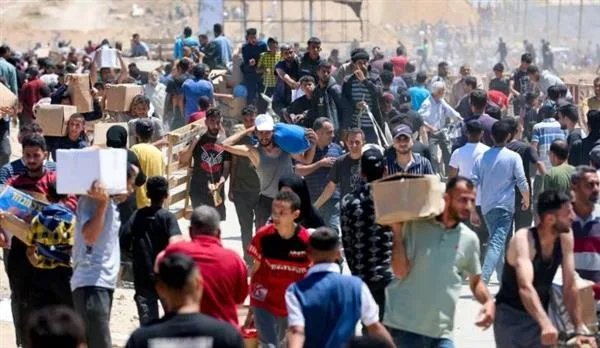 منظمة التحرير الفلسطينية تطالب بمقاطعة مؤسسة “غزة الإنسانية” منظمة التحرير الفلسطينية تطالب بمقاطعة مؤسسة “غزة الإنسانية”
