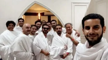 ماجد المهندس يقوم بأداء مناسك الحج مع فرقته الفنية