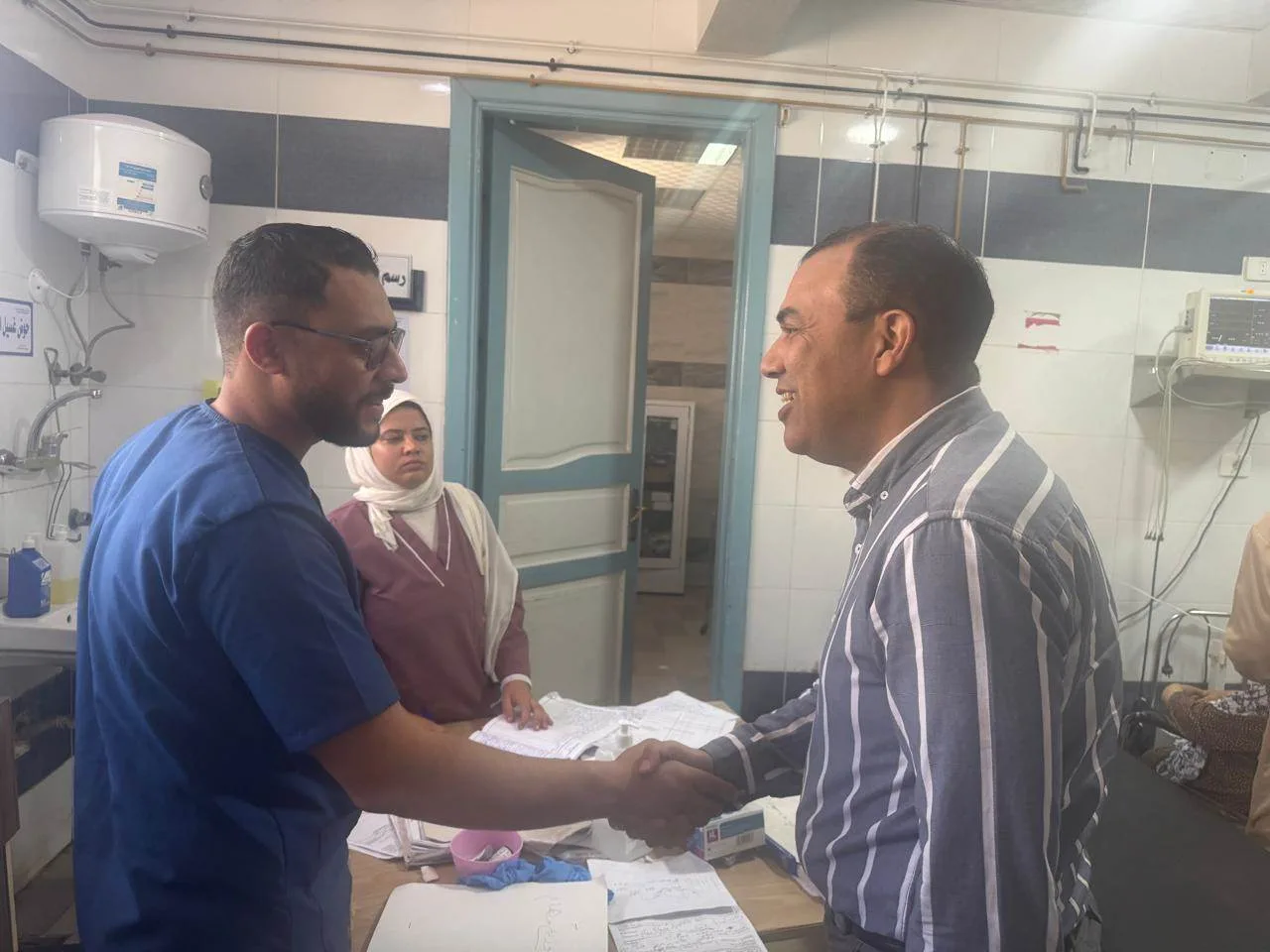 وكيل وزارة الصحة في البحيرة يتفقد تقدم العمل في مستشفيي إدكو ورشيد.. صور وكيل وزارة الصحة في البحيرة يتفقد تقدم العمل في مستشفيي إدكو ورشيد.. صور