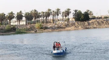 ميسان: فرق الشرطة النهرية تنقذ شاباً من خطر الموت
