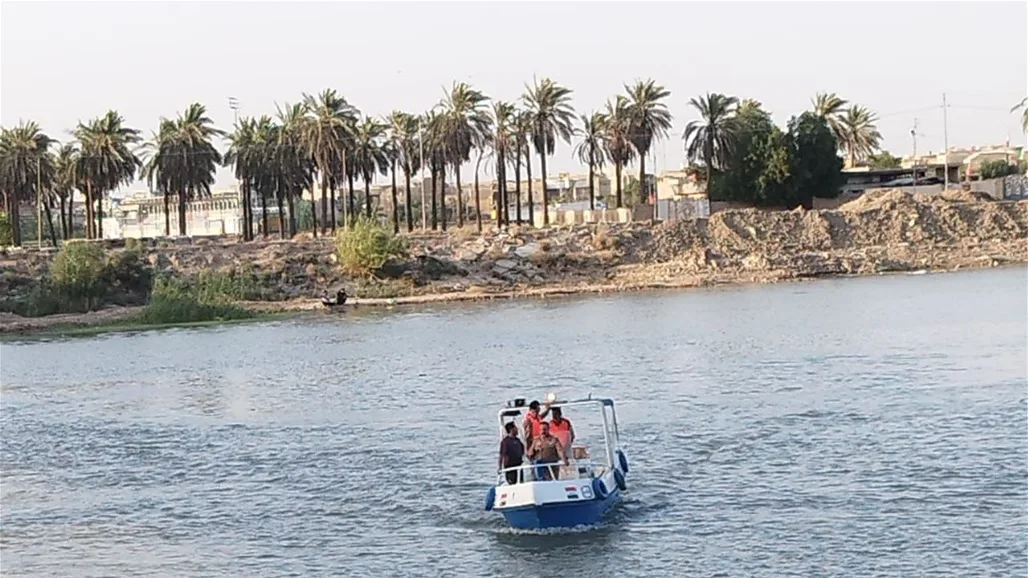 ميسان: فرق الشرطة النهرية تنقذ شاباً من خطر الموت