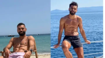 بينما مرت 3 سنوات.. محمد صلاح يشارك صورتين من الغردقة: البحر يروي قصص الزمن.