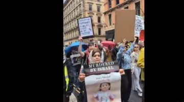 «أطفال غزة ضحايا إسرائيل».. صورهم تتصدر مظاهرات أوروبا لدعوة لوقف العدوان