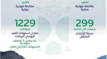 هيئة الاتصالات: (22) مليون مكالمة وثلاثة أضعاف المتوسط العالمي لاستهلاك البيانات يوم عيد الأضحى