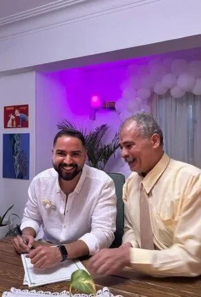 بعد ظهوره في التريند.. أهم المعلومات عن أحمد شامل، زوج أسما شريف منير | صور