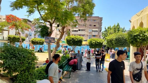 تواصل إقبال المواطنين على الحدائق في اليوم الثاني من عيد الأضحى بالبحيرة تواصل إقبال المواطنين على الحدائق في اليوم الثاني من عيد الأضحى بالبحيرة
