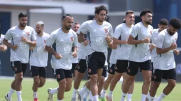 تحضيرات الأهلي لمواجهة باتشوكا في مباراة ودية بميامي