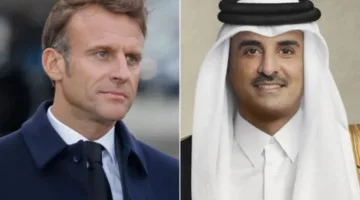 أمير قطر ورئيس فرنسا يستعرضان الشراكة الثنائية والتطورات في غزة