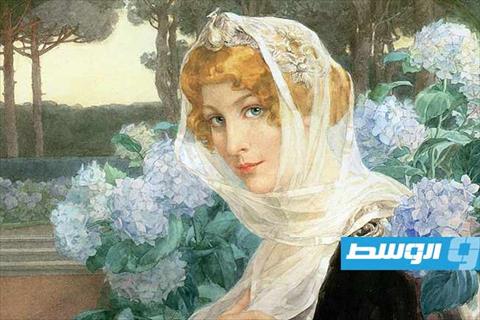 الفنانة التشكيلية الفرنسية إليزابيث سونريل