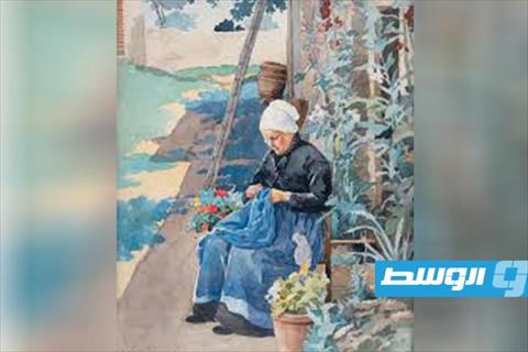 الفنانة التشكيلية الفرنسية إليزابيث سونريل