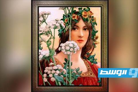 الفنانة التشكيلية الفرنسية إليزابيث سونريل