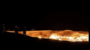 «مدخل الجحيم» على وشك الإغلاق بعد خمسين عاماً من النيران المستعرة.