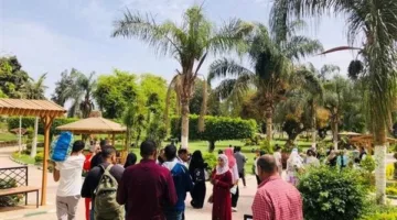 احتفالاً بعيد الأضحى.. إقبال كبير على الحديقة الدولية منذ افتتاحها للزوار