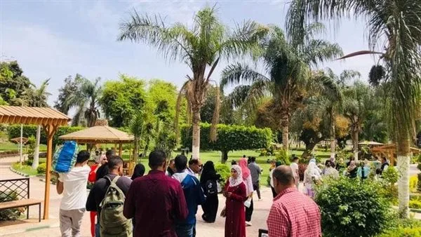 احتفالاً بعيد الأضحى.. إقبال كبير على الحديقة الدولية منذ افتتاحها للزوار احتفالاً بعيد الأضحى.. إقبال كبير على الحديقة الدولية منذ افتتاحها للزوار