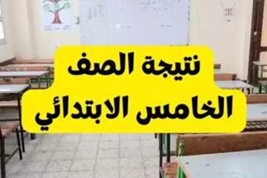 نتائج الصف الخامس الابتدائي 2025 بالاسم ورقم الجلوس للفصل الدراسي الثاني عبر بوابة التعليم الأساسي (القاهرة، الجيزة، القليوبية) نتائج الصف الخامس الابتدائي 2025 بالاسم ورقم الجلوس للفصل الدراسي الثاني عبر بوابة التعليم الأساسي (القاهرة، الجيزة، القليوبية)
