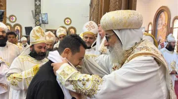 «نهاية فترة الخماسين المقدسة».. الأقباط يحيون احتفالية «عيد العنصرة» وتكريس كهنة في جميع إيبارشيات مصر.