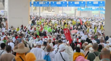 بعثة حج الجمعيات الأهلية تراقب إقامة الحجاج في منى خلال أيام التشريق
