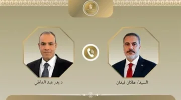 وزير الخارجية ونظيره التركي يناقشان التطورات الأخيرة في قطاع غزة