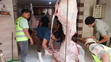 “مستقبل وطن” في بسيون يقدّم لحوم الأضاحي للعائلات المحتاجة