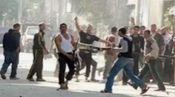اشتباكات عائلية تندلع في شوارع قرية بالفيوم نتيجة خلافات بين الجيران